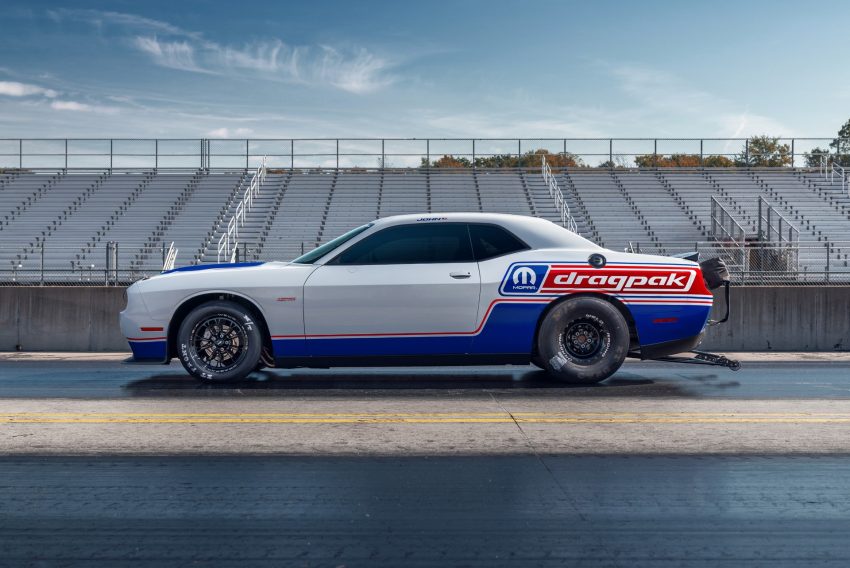 2021 Dodge Challenger Mopar Drag Pak - Side Wallpaper 850x568 #12