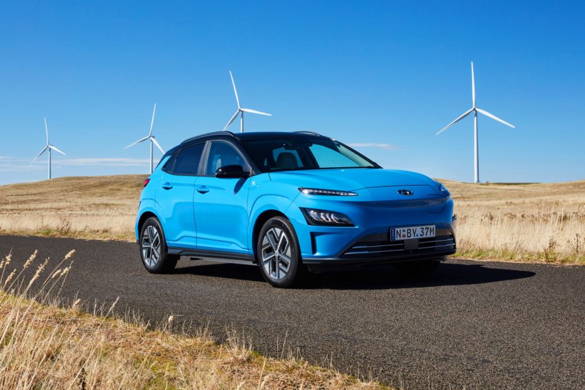 2021 Hyundai Kona Electric - Front Three-Quarter Wallpaper 850x567 #2