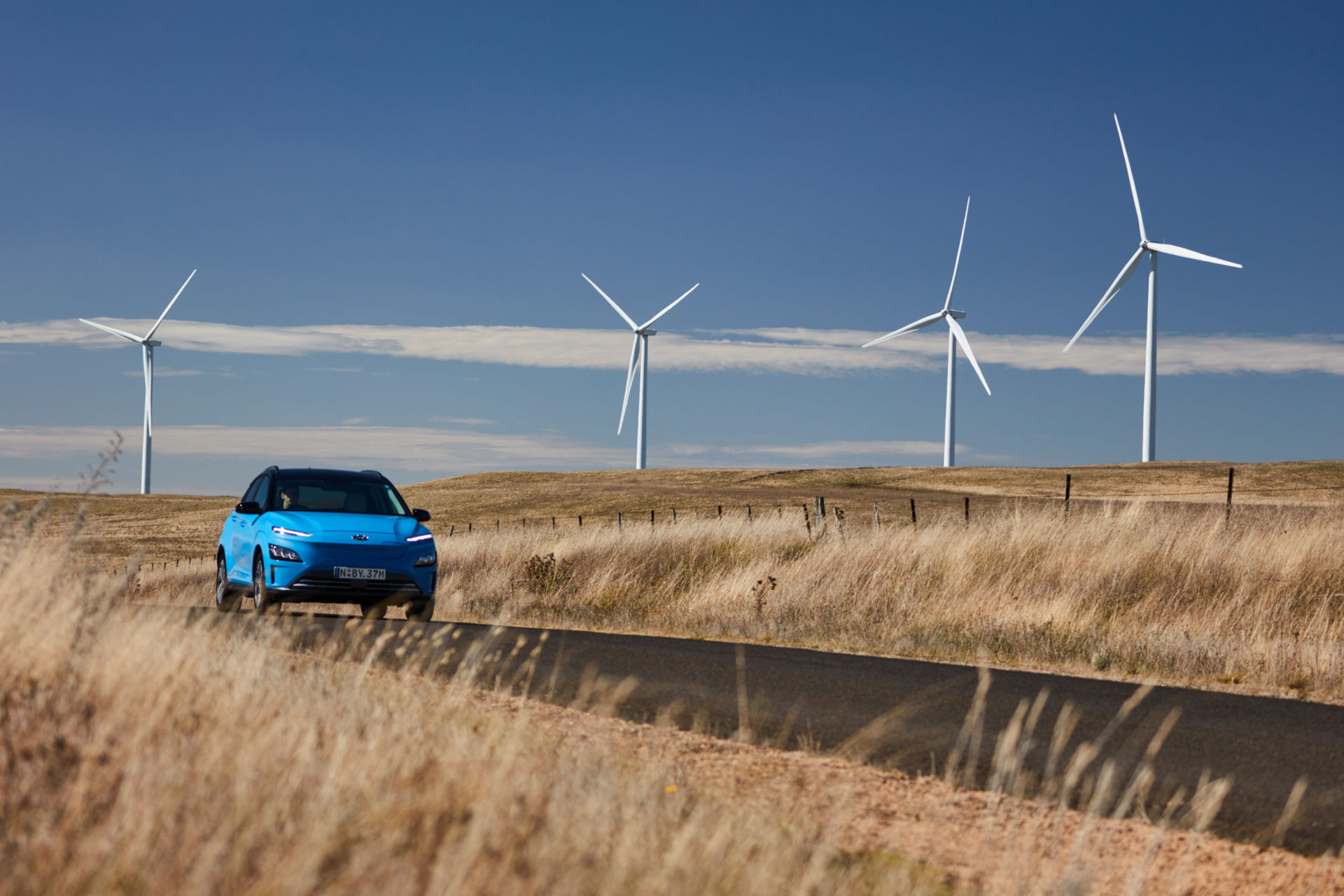 Download 2021 Hyundai Kona Electric - Front HD Wallpaper 1920x1280 #27