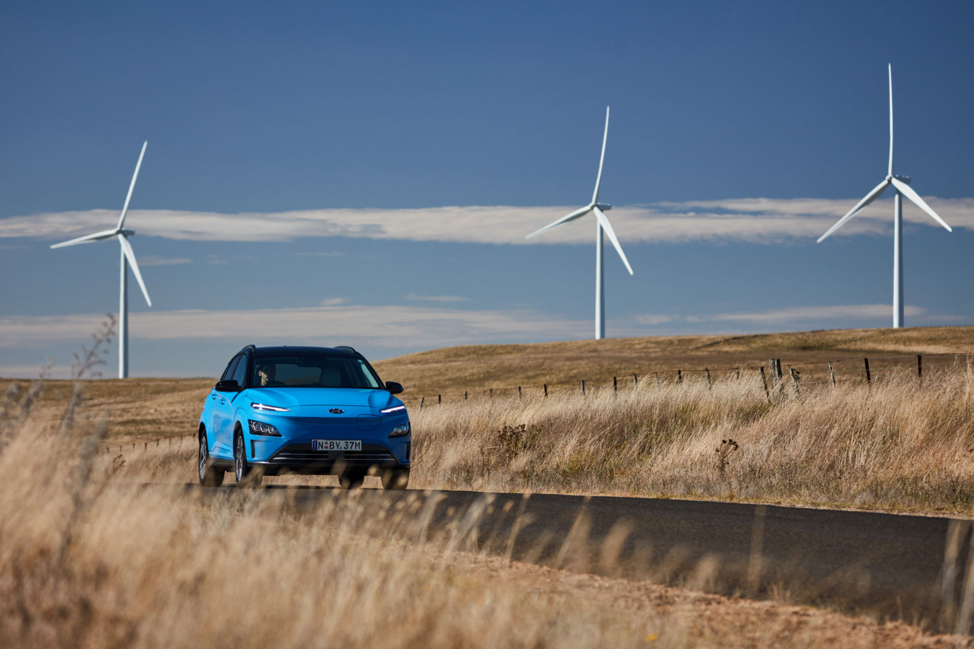 Download 2021 Hyundai Kona Electric - Front HD Wallpaper 1920x1280 #28