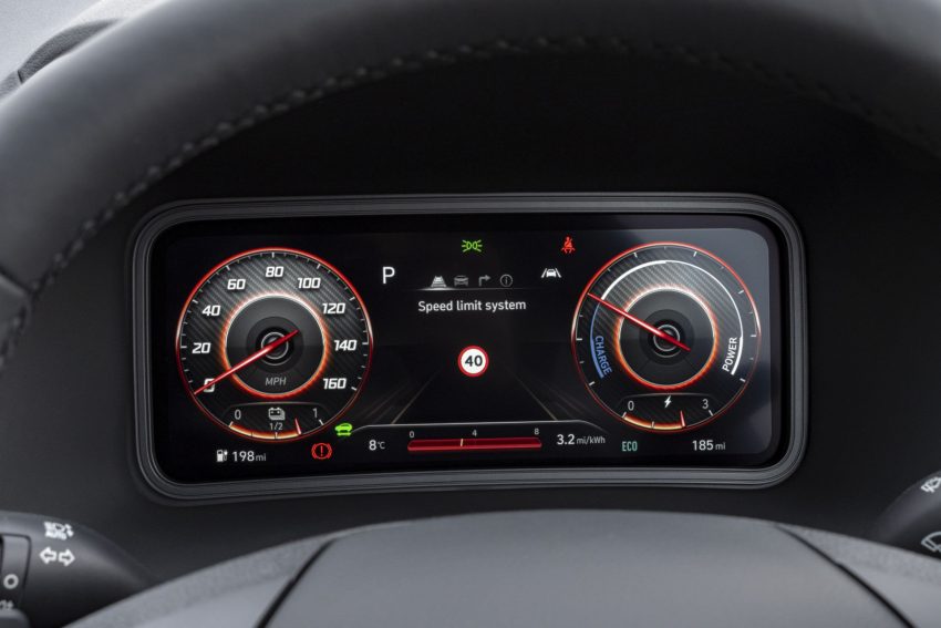 2021 Hyundai Kona Electric - Instrument Cluster Wallpaper 850x567 #101