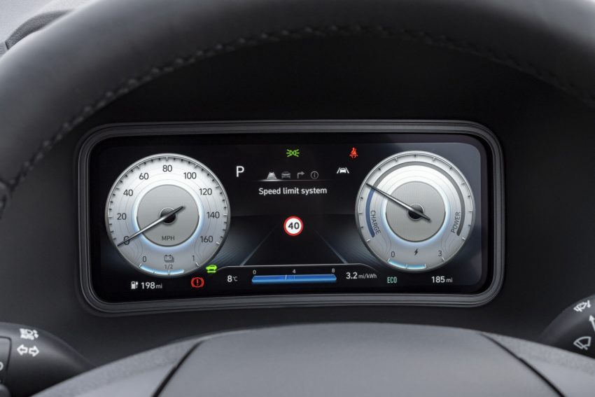 2021 Hyundai Kona Electric - Instrument Cluster Wallpaper 850x567 #102