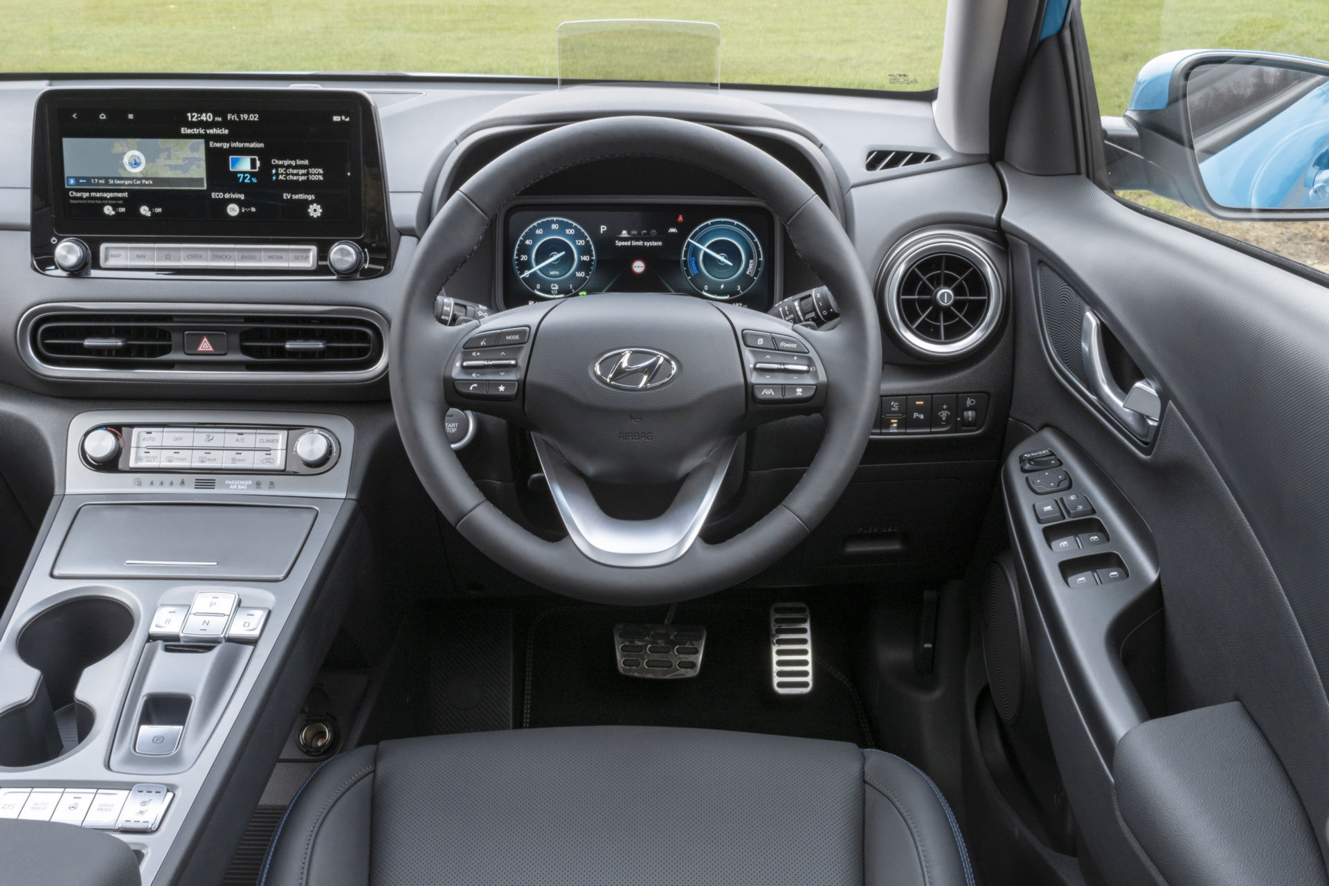 Download 2021 Hyundai Kona Electric - Interior, Cockpit HD Wallpaper 1920x1280 #93
