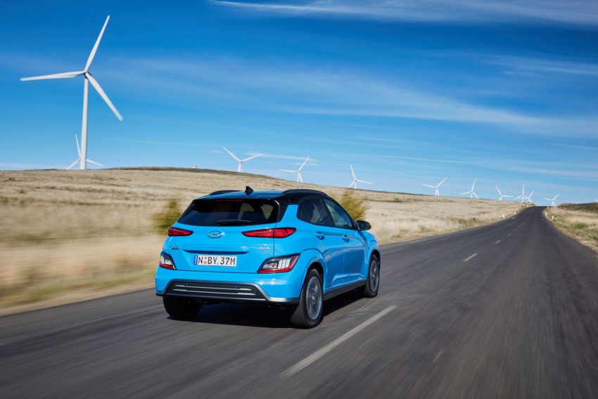 2021 Hyundai Kona Electric - Rear Three-Quarter Wallpaper 850x567 #10