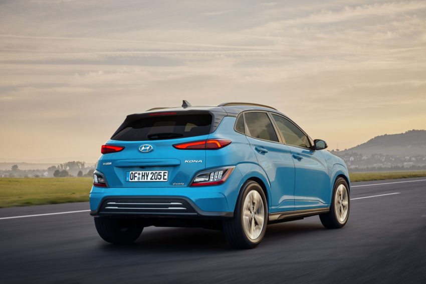 2021 Hyundai Kona Electric - Rear Three-Quarter Wallpaper 850x567 #79