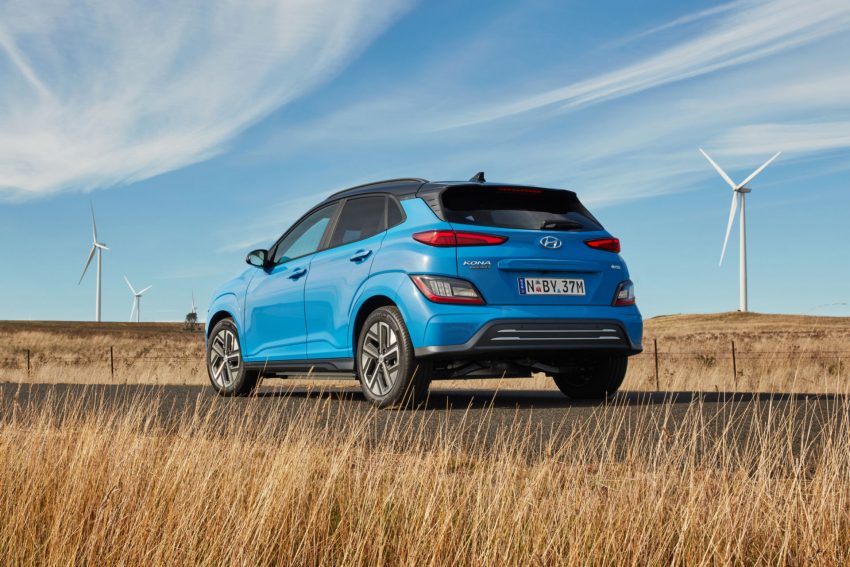 2021 Hyundai Kona Electric - Rear Three-Quarter Wallpaper 850x567 #18