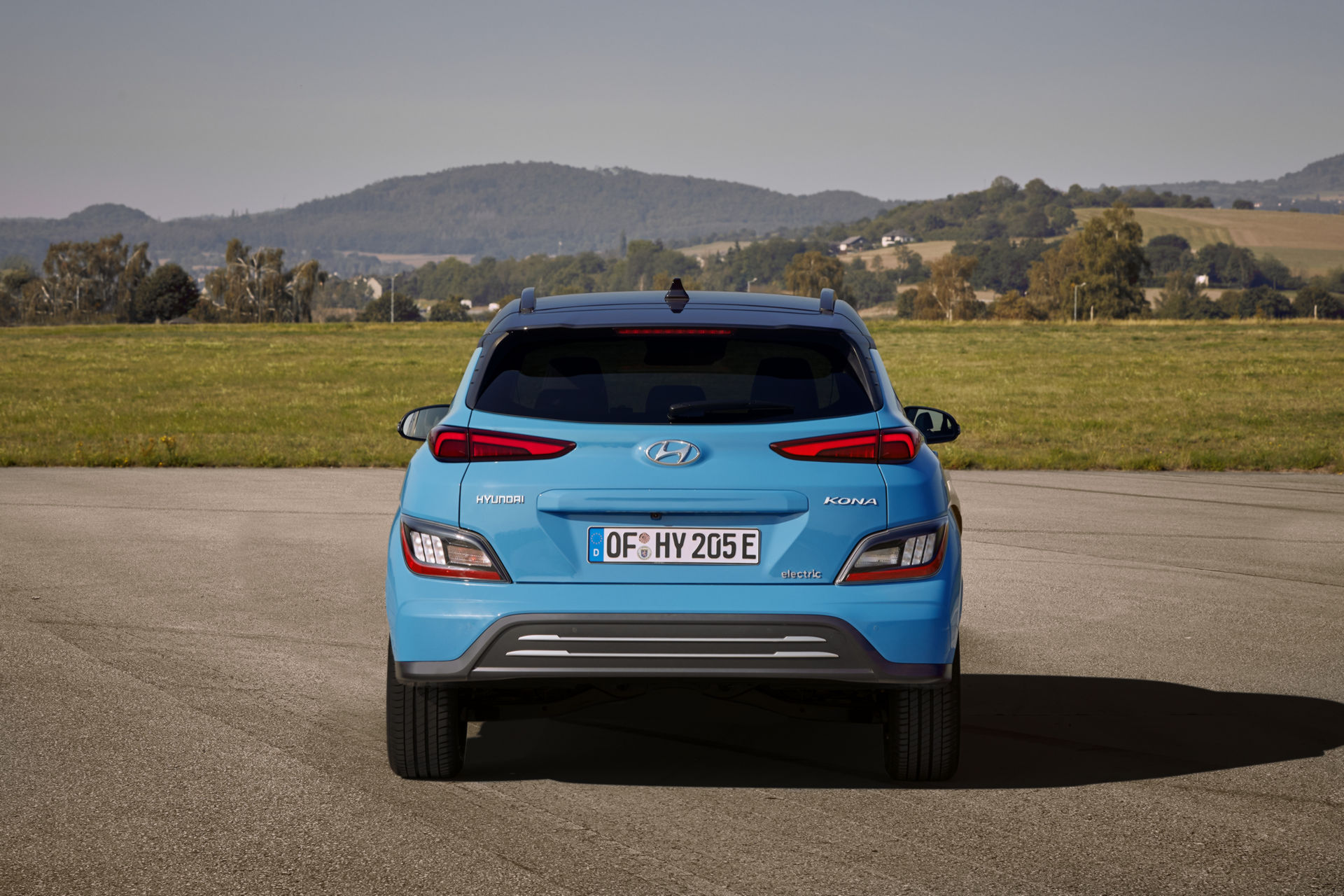 Download 2021 Hyundai Kona Electric - Rear HD Wallpaper 1920x1280 #82