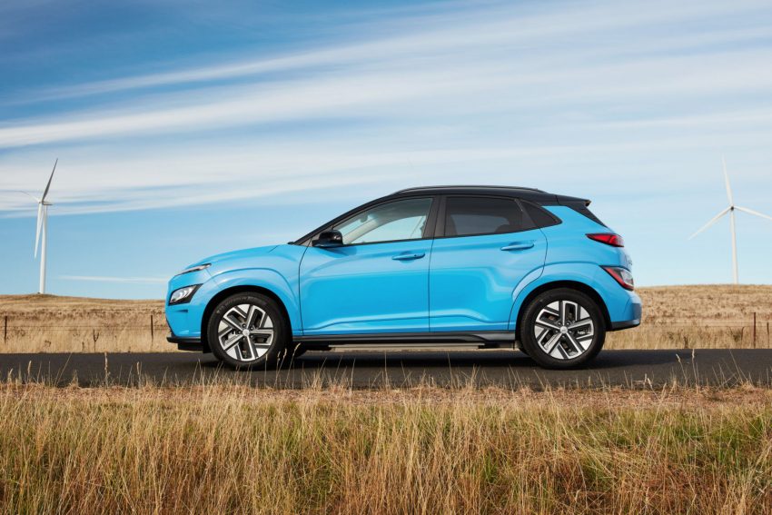 2021 Hyundai Kona Electric - Side Wallpaper 850x567 #7