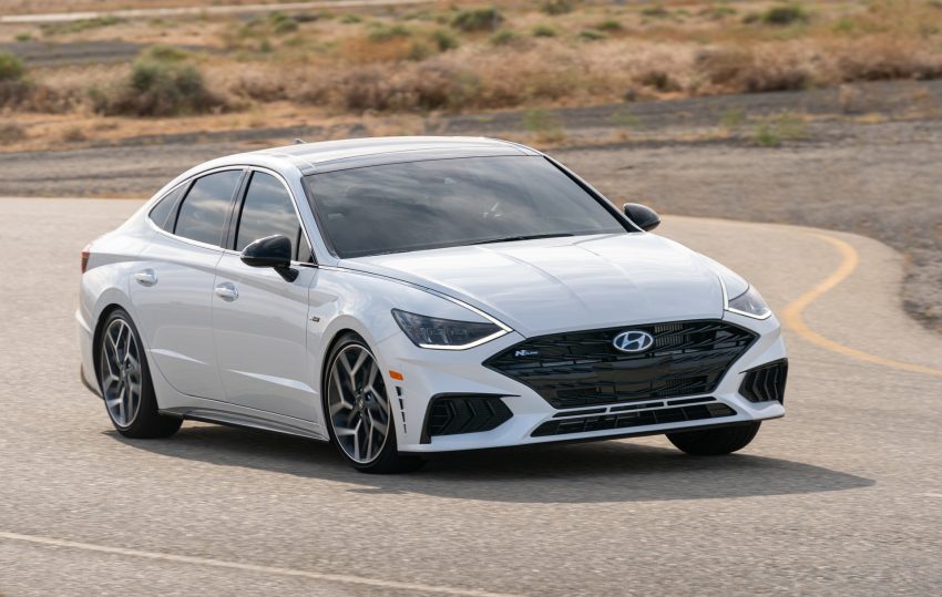 2021 Hyundai Sonata N Line - Front Three-Quarter HD Wallpapers 850x539 #1 2021 Hyundai Sonata N Line - Front Three-Quarter Wallpaper 850x539 #1