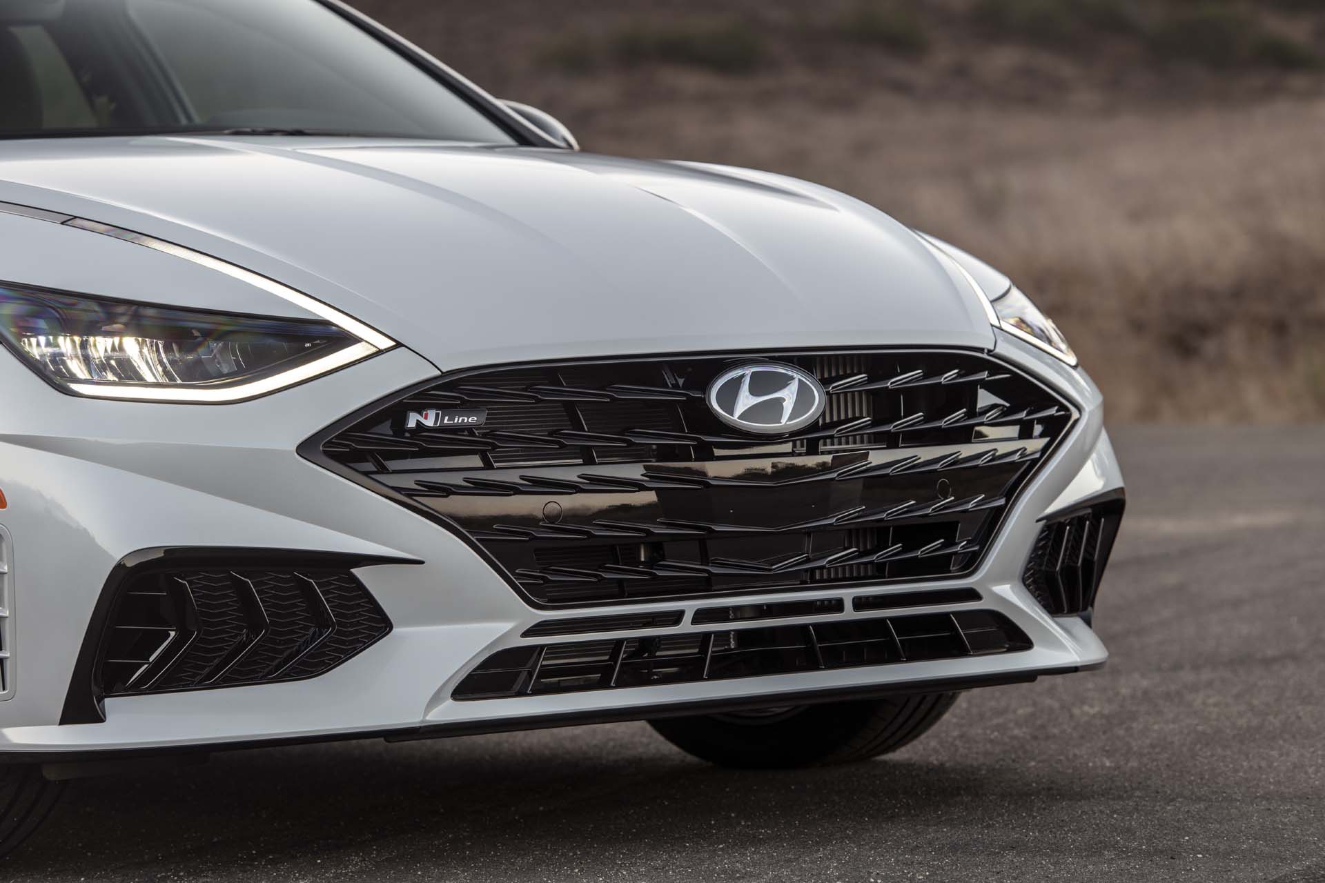 Download 2021 Hyundai Sonata N Line - Grill HD Wallpaper 1920x1280 #20