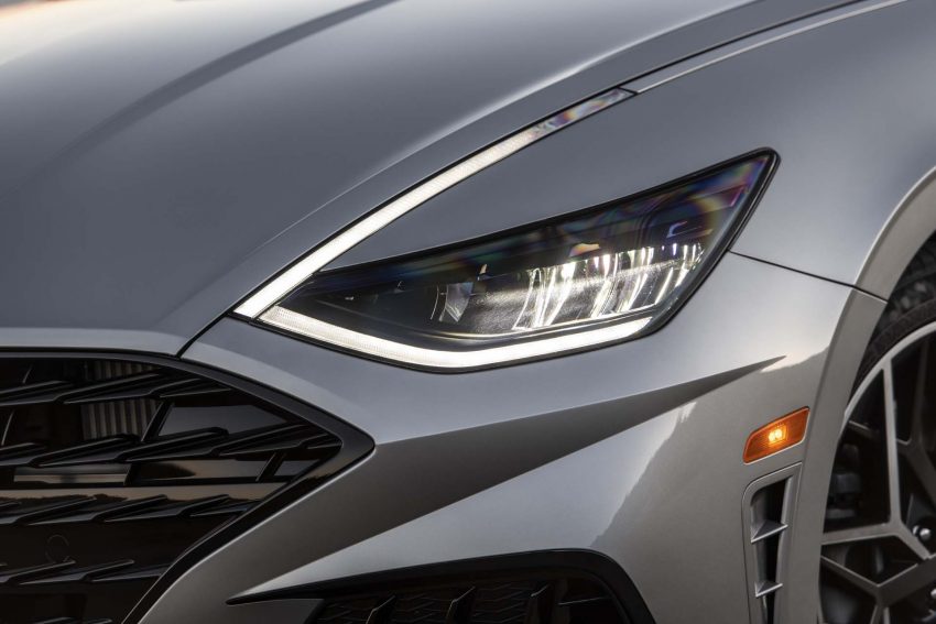 2021 Hyundai Sonata N Line - Headlight HD Wallpapers 850x567 #80 2021 Hyundai Sonata N Line - Headlight Wallpaper 850x567 #80