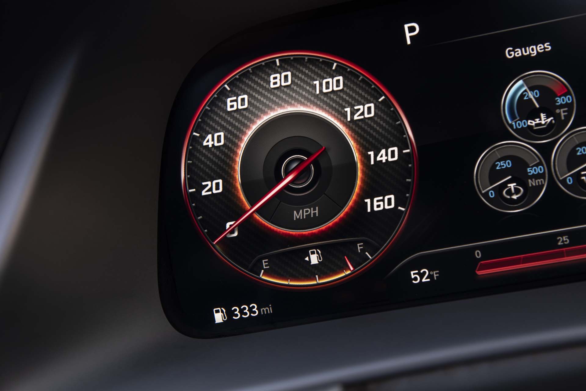Download 2021 Hyundai Sonata N Line - Instrument Cluster HD Wallpaper 1920x1280 #60