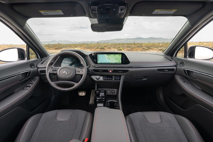 2021 Hyundai Sonata N Line - Interior, Cockpit HD Wallpapers 850x567 #42 2021 Hyundai Sonata N Line - Interior, Cockpit Wallpaper 850x567 #42