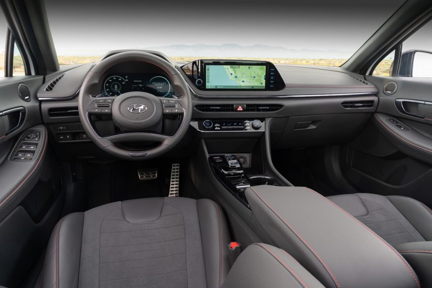 2021 Hyundai Sonata N Line - Interior, Cockpit HD Wallpapers 850x567 #43 2021 Hyundai Sonata N Line - Interior, Cockpit Wallpaper 850x567 #43