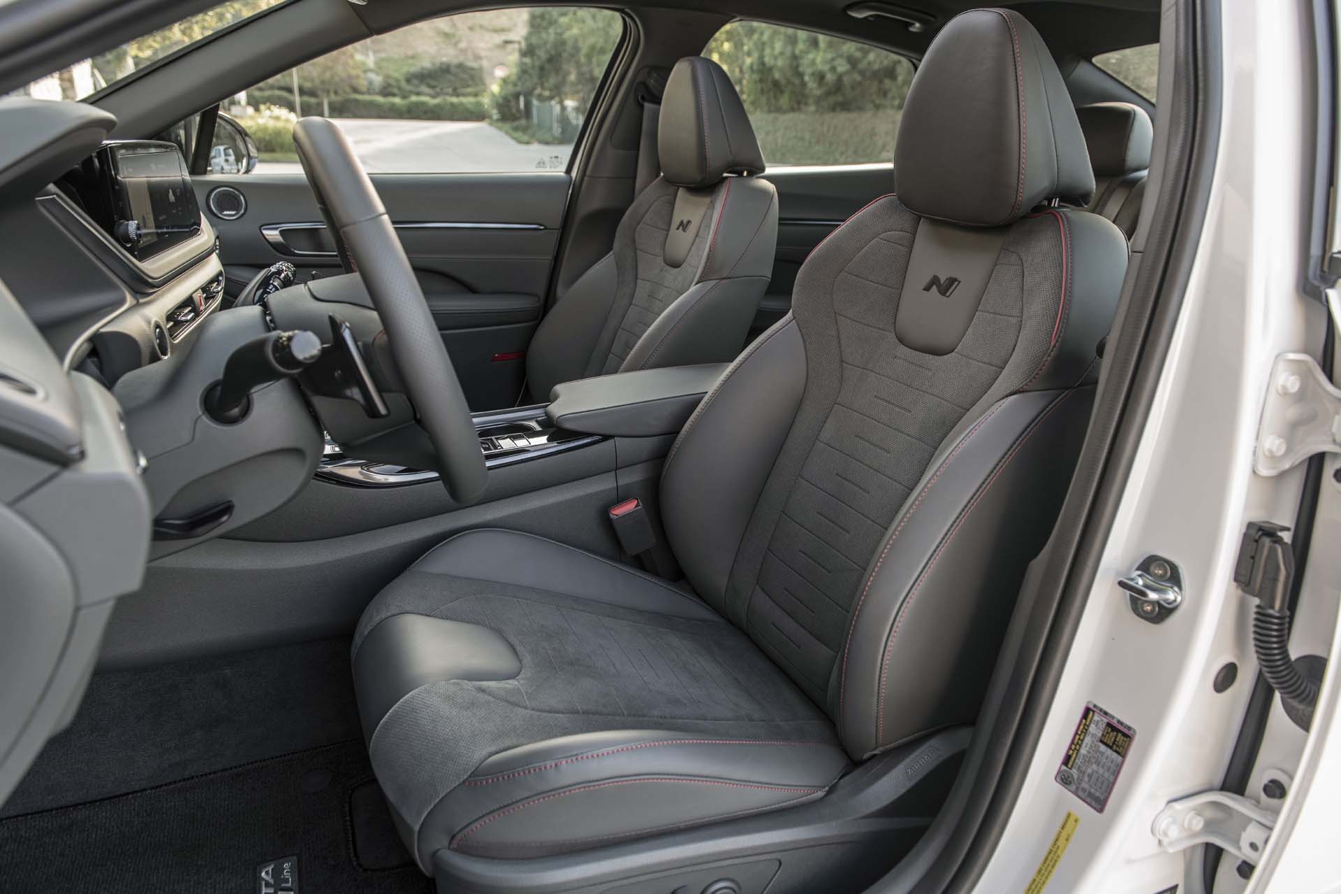 Download 2021 Hyundai Sonata N Line - Interior, Front Seats HD Wallpaper 1920x1280 #45