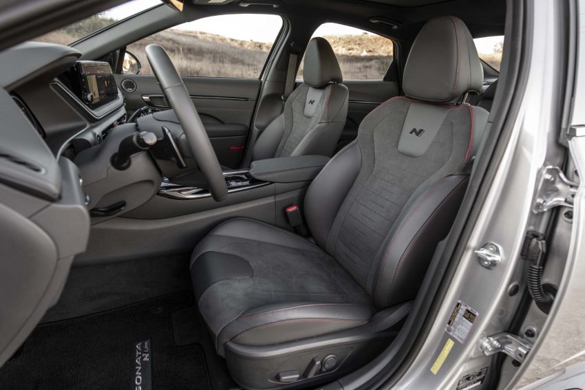 2021 Hyundai Sonata N Line - Interior, Front Seats Wallpaper 850x567 #46