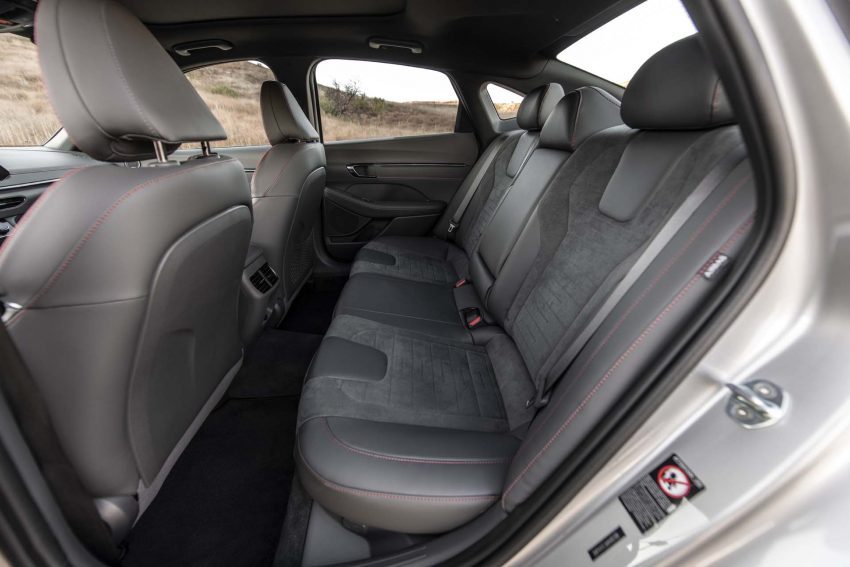 2021 Hyundai Sonata N Line - Interior, Rear Seats Wallpaper 850x567 #57