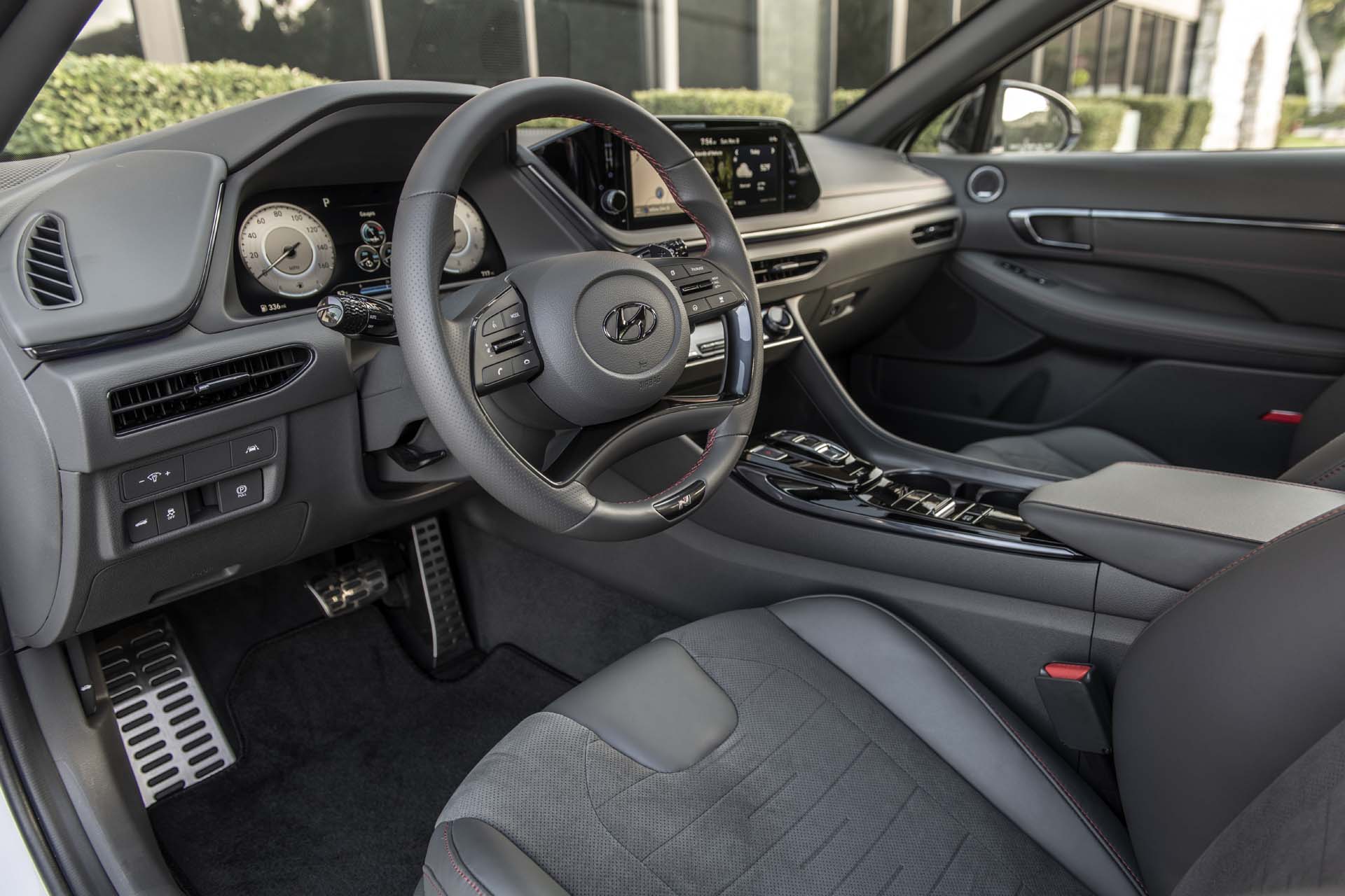 Download 2021 Hyundai Sonata N Line - Interior HD Wallpaper 1920x1280 #40