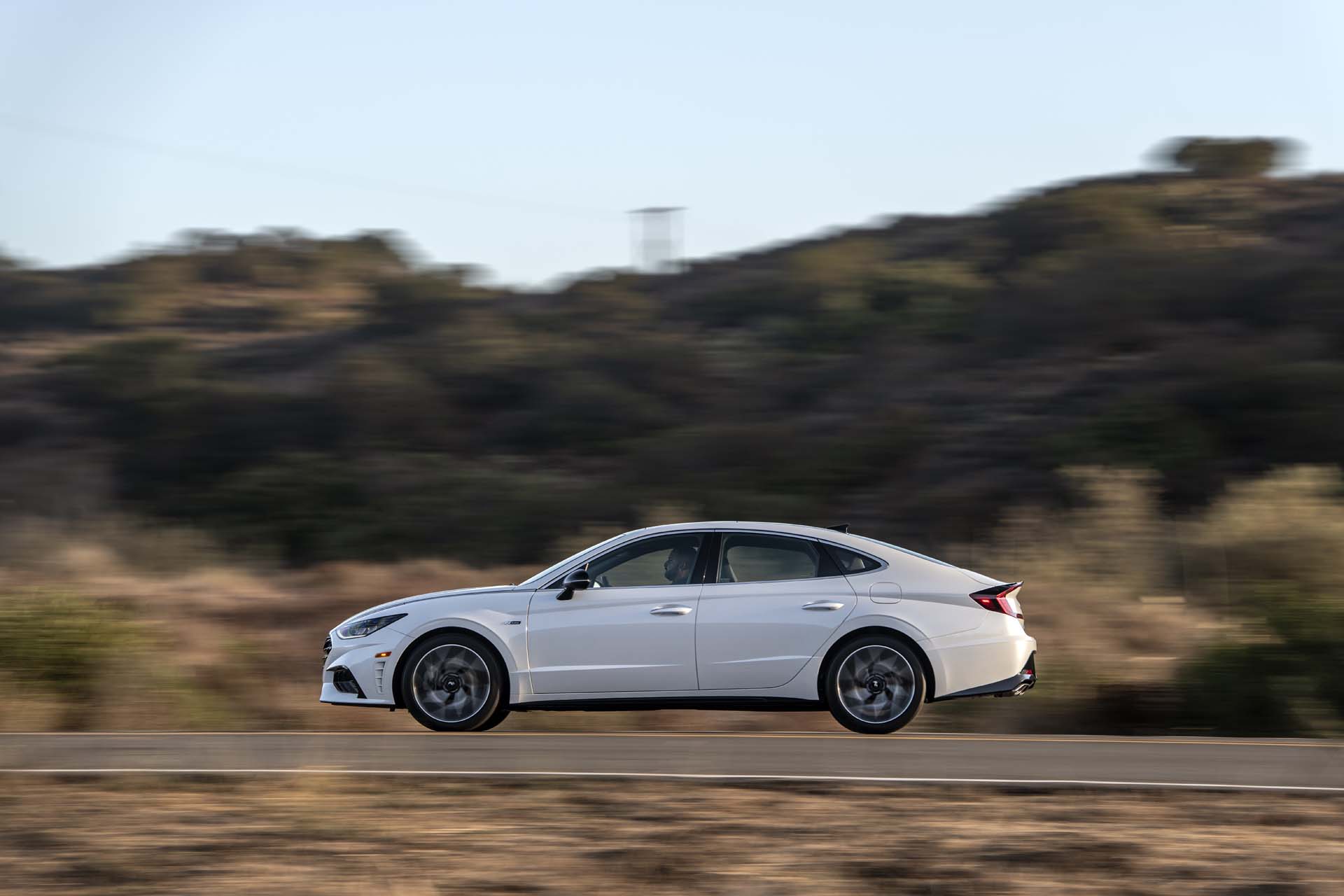 Download 2021 Hyundai Sonata N Line - Side HD Wallpaper 1920x1280 #16