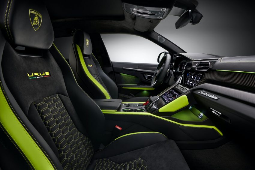 2021 Lamborghini Urus Graphite Capsule - Interior Wallpaper 850x567 #6