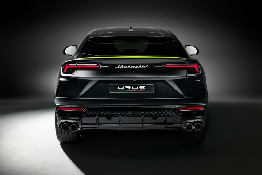 2021 Lamborghini Urus Graphite Capsule - Rear HD Wallpapers 850x567 #4 2021 Lamborghini Urus Graphite Capsule - Rear Wallpaper 850x567 #4