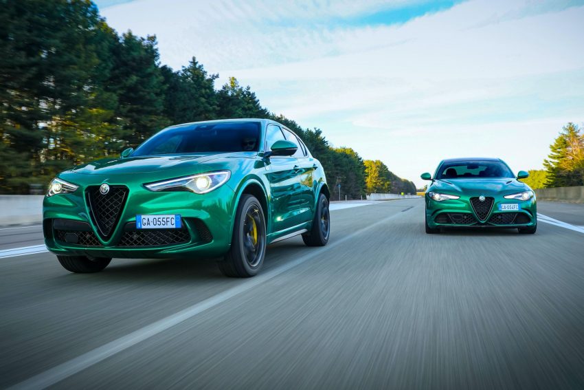 2020 Alfa Romeo Giulia Quadrifoglio and Stelvio Quadrifoglio Wallpaper 850x567 #4