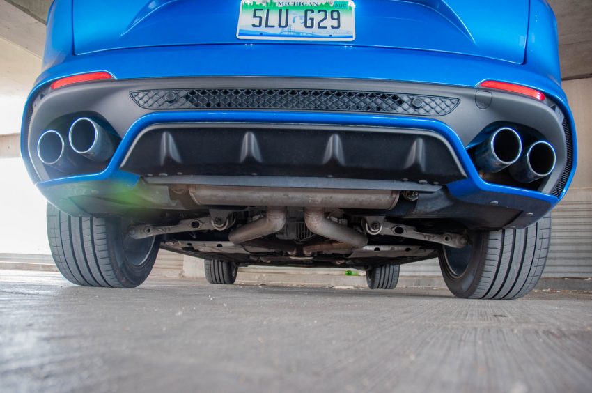 2020 Alfa Romeo Stelvio Quadrifoglio - Exhaust Wallpaper 850x564 #41