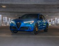 2020 Alfa Romeo Stelvio Quadrifoglio - Front Three-Quarter Wallpaper 190x150
