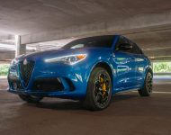 2020 Alfa Romeo Stelvio Quadrifoglio - Front Three-Quarter Wallpaper 190x150