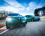 2020 Alfa Romeo Stelvio Quadrifoglio - Front Three-Quarter Wallpaper 190x150