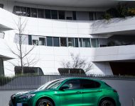 2020 Alfa Romeo Stelvio Quadrifoglio - Front Three-Quarter Wallpaper 190x150