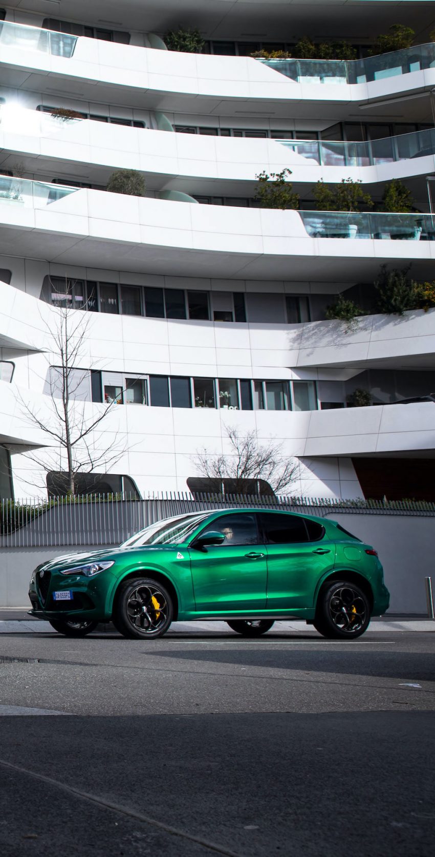 2020 Alfa Romeo Stelvio Quadrifoglio - Front Three-Quarter Phone Wallpaper 850x1673 #14
