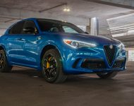 2020 Alfa Romeo Stelvio Quadrifoglio - Front Three-Quarter Wallpaper 190x150