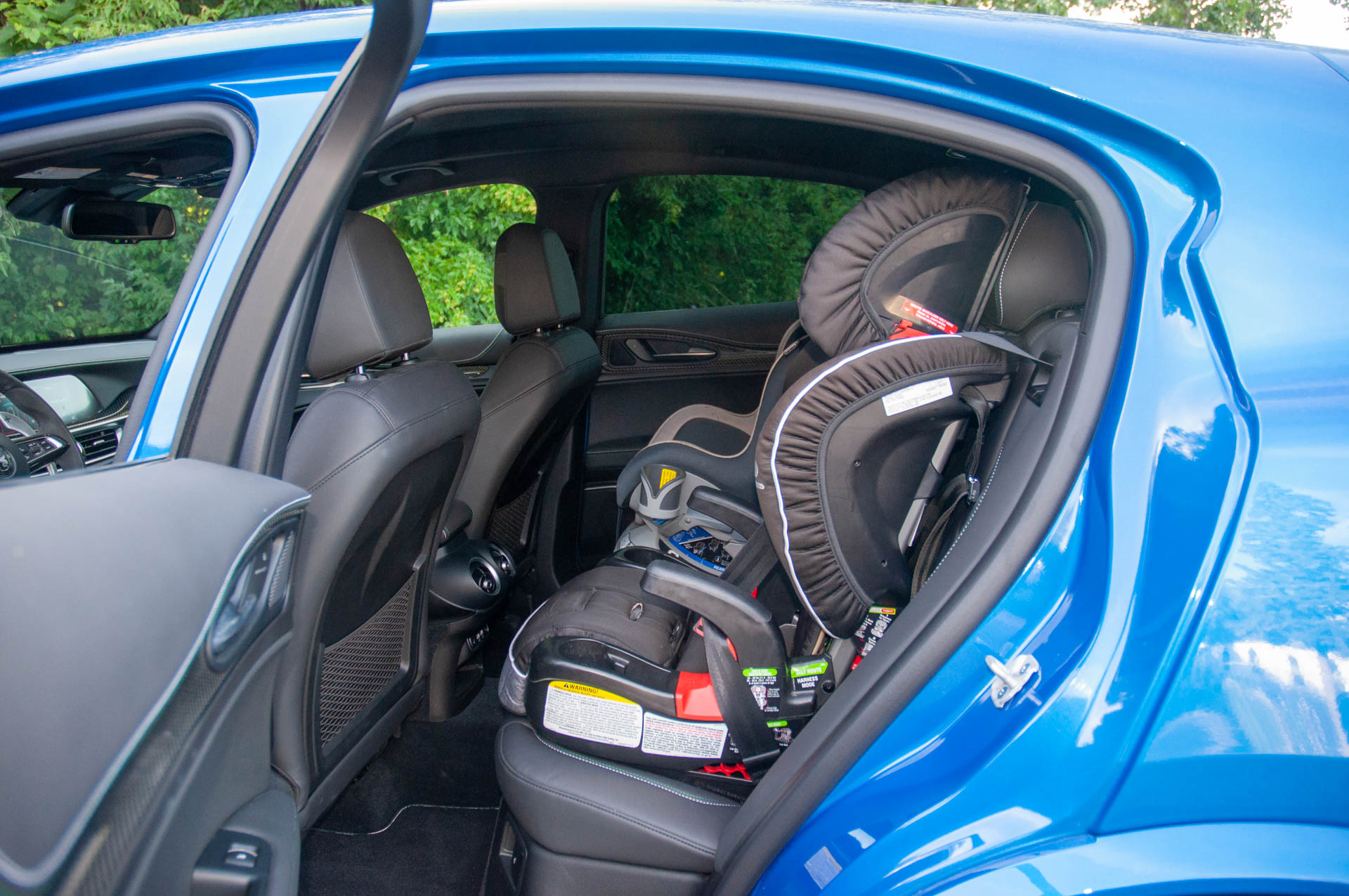 Download 2020 Alfa Romeo Stelvio Quadrifoglio - Interior, Rear Seats HD Wallpaper 1920x1275 #62