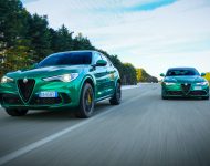 2020 Alfa Romeo Stelvio Quadrifoglio and Giulia Quadrifoglio Wallpaper 190x150