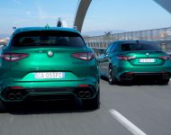 2020 Alfa Romeo Stelvio Quadrifoglio and Giulia Quadrifoglio Wallpaper 190x150