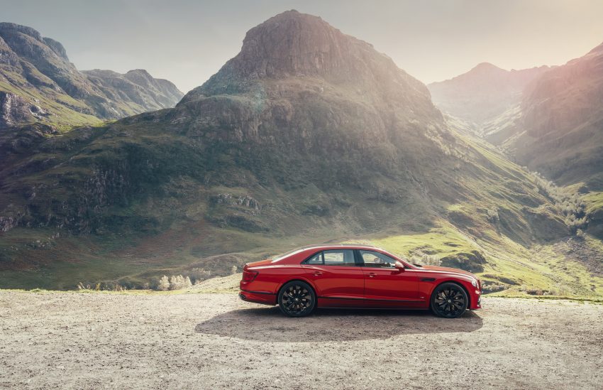 2021 Bentley Flying Spur V8 - Side Wallpaper 850x549 #7
