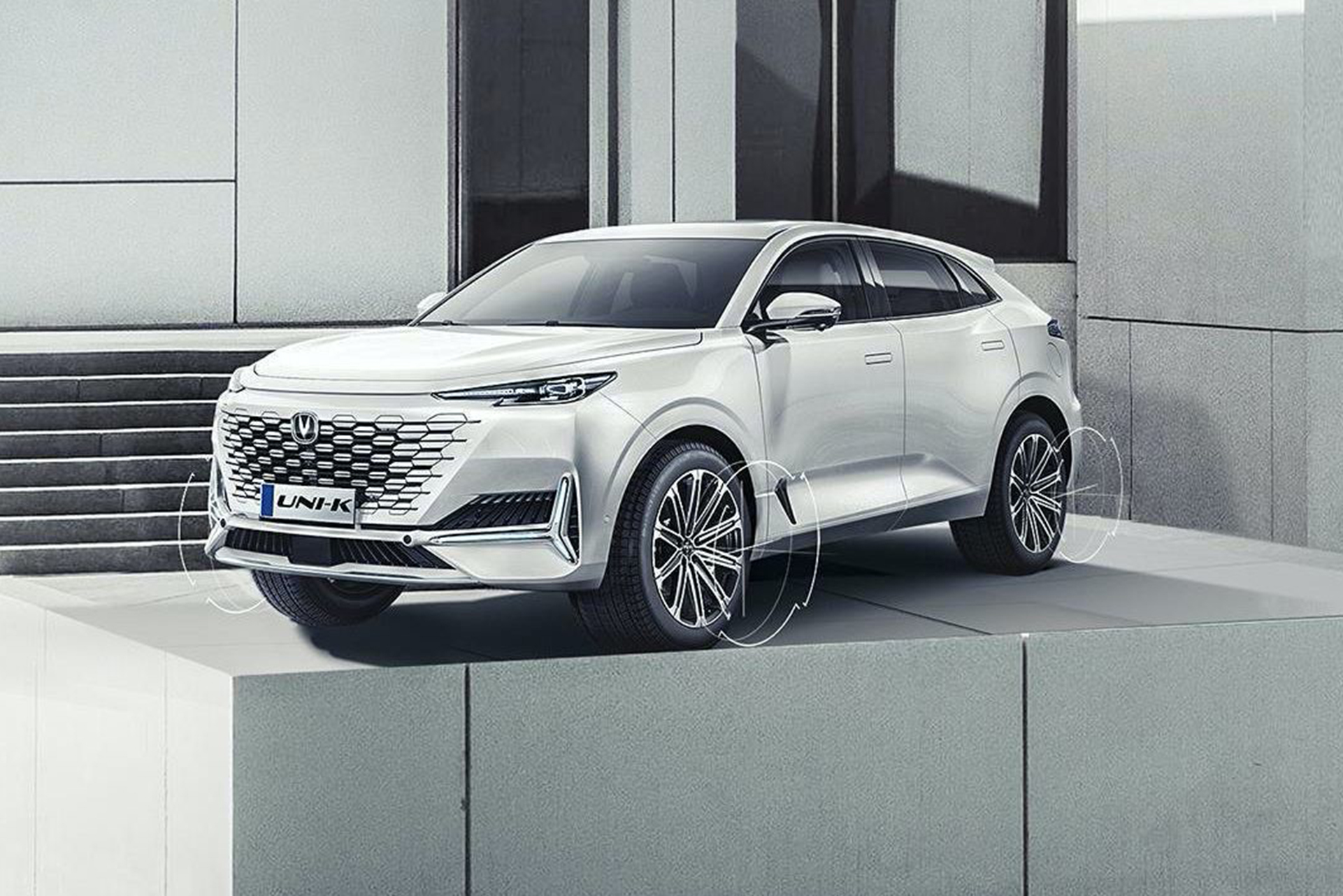 Download 2021 ChangAn Uni-K - Front Three-Quarter HD Wallpaper 1921x1282 #1