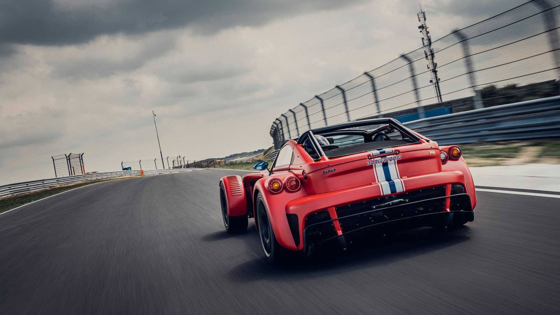 Download 2021 Donkervoort D8 GTO-JD70 R - Rear Three-Quarter HD Wallpaper 1920x1080 #13
