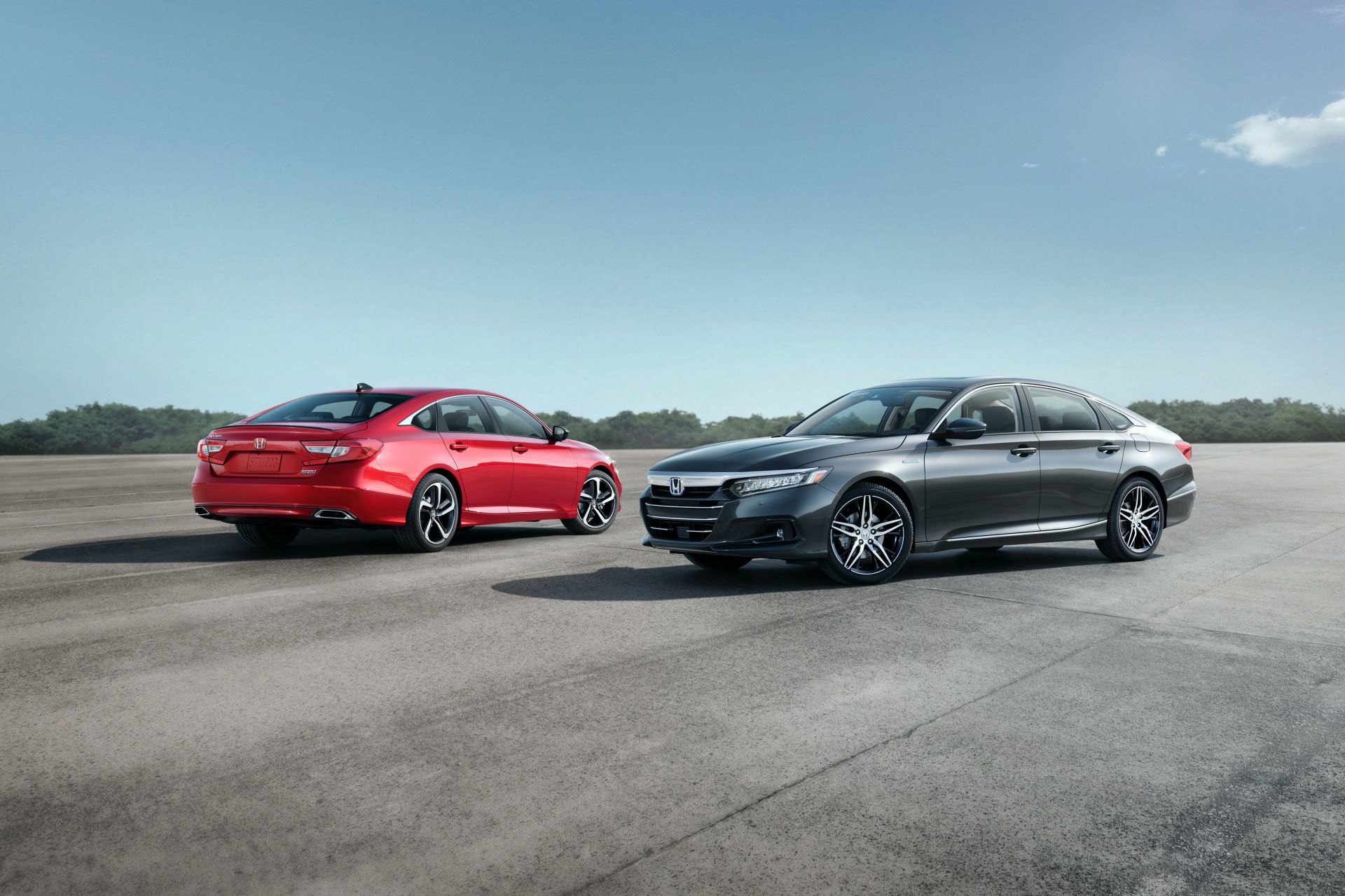 Download 2021 Honda Accord Hybrid - Front Three-Quarter HD Wallpaper 1920x1279 #9