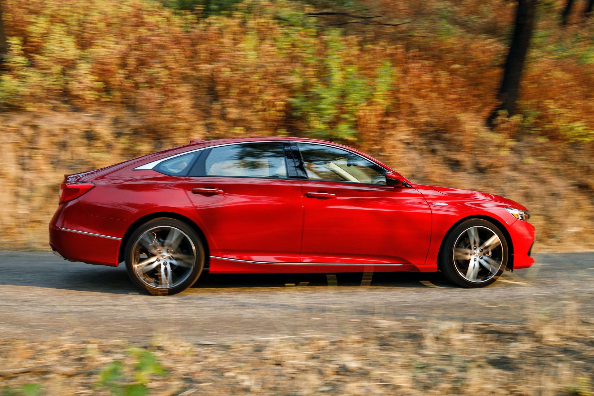 Download 2021 Honda Accord Hybrid - Side HD Wallpaper 1920x1280 #4