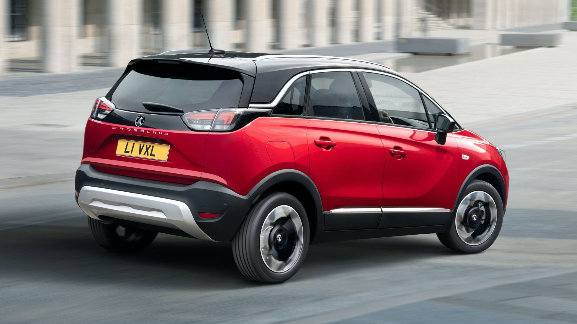 Download 2021 Vauxhall Crossland - Rear Three-Quarter HD Wallpaper 1920x1080 #3