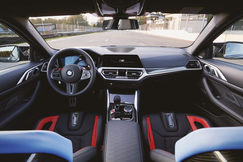 2022 BMW M4 Competition x Kith - Interior, Cockpit Wallpaper 850x567 #51