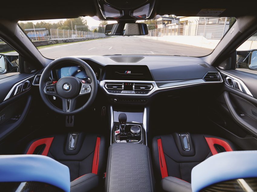 2022 BMW M4 Competition x Kith - Interior, Cockpit Wallpaper 850x637 #50