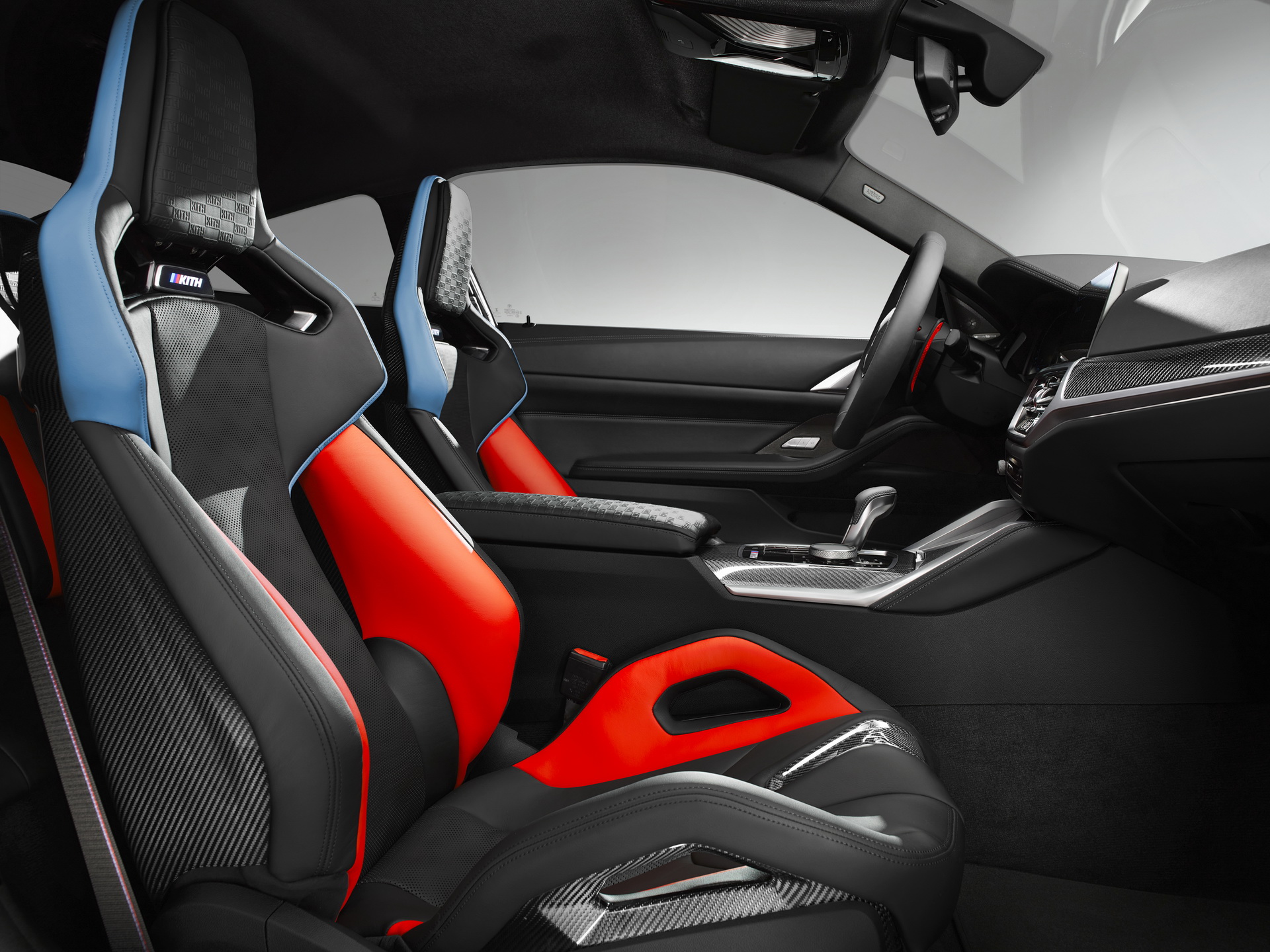 Download 2022 BMW M4 Competition x Kith - Interior, Front Seats HD Wallpaper 1920x1439 #20