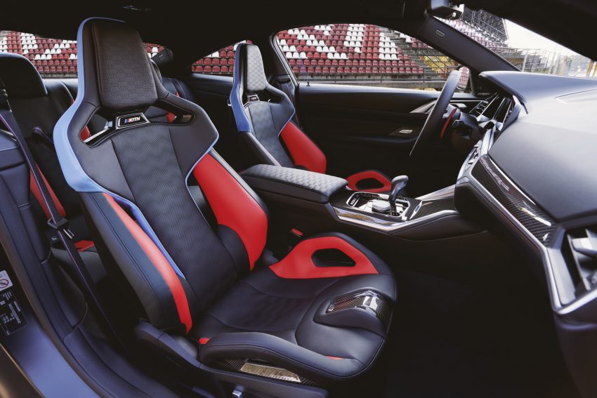 2022 BMW M4 Competition x Kith - Interior, Front Seats Wallpaper 850x567 #47