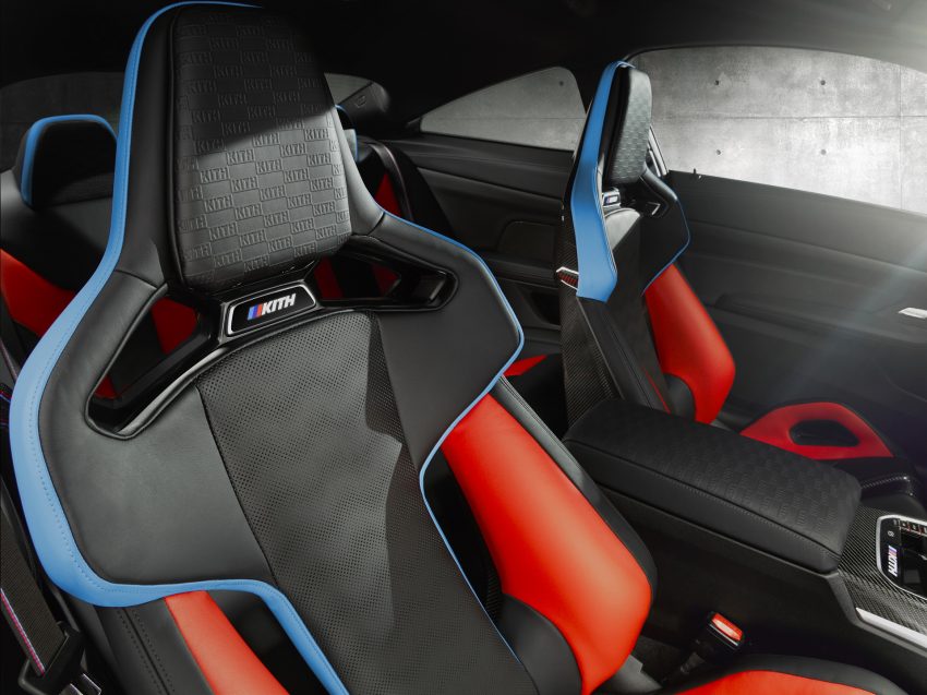 2022 BMW M4 Competition x Kith - Interior, Front Seats Wallpaper 850x637 #21