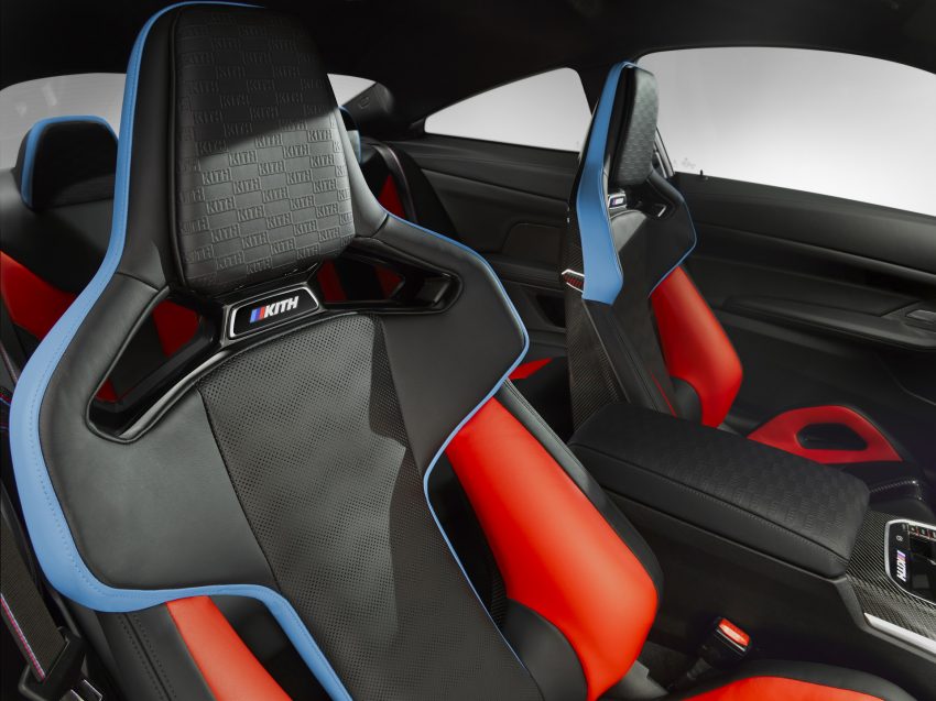 2022 BMW M4 Competition x Kith - Interior, Front Seats Wallpaper 850x637 #22