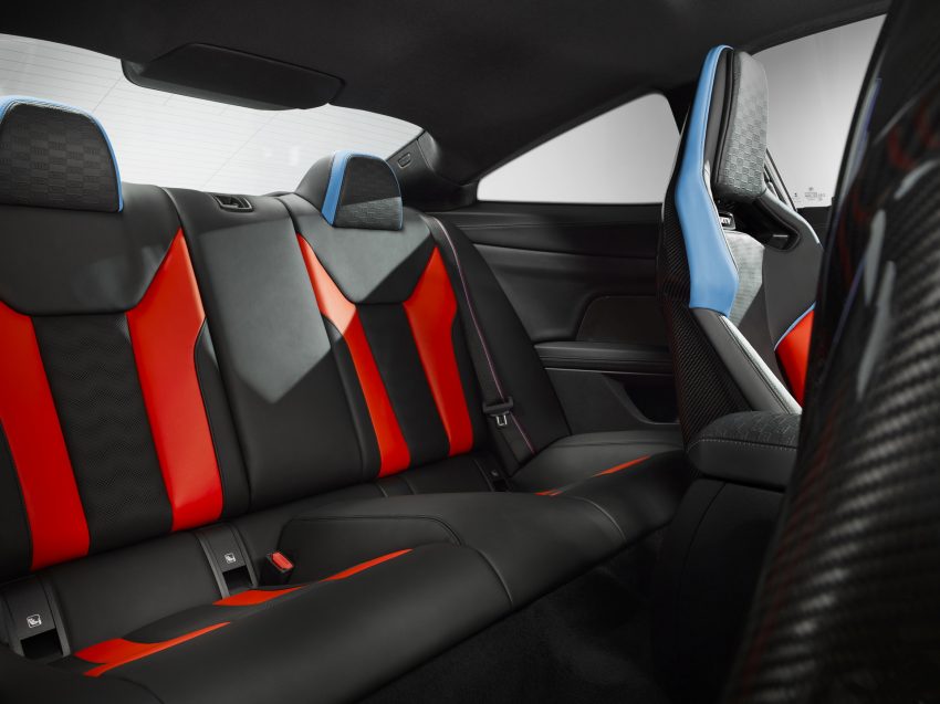 2022 BMW M4 Competition x Kith - Interior, Rear Seats Wallpaper 850x637 #24