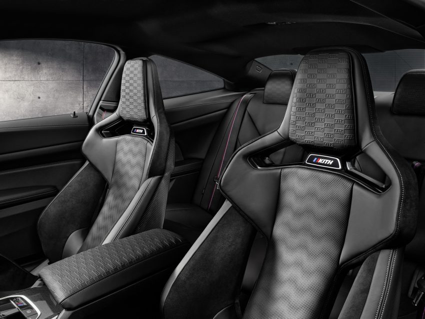 2022 BMW M4 Competition x Kith - Interior, Seats Wallpaper 850x637 #16